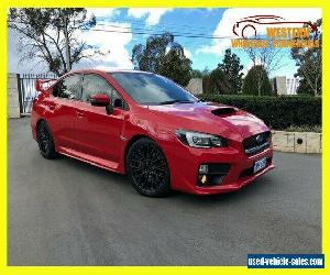 2016 Subaru WRX V1 STI Sedan 4dr Man 6sp AWD 2.5T [MY17] Red Manual M Sedan